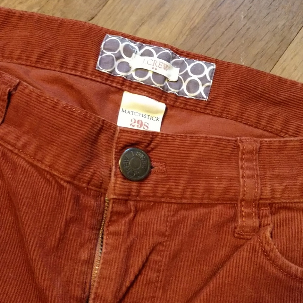 J. Crew Matchstick Cords